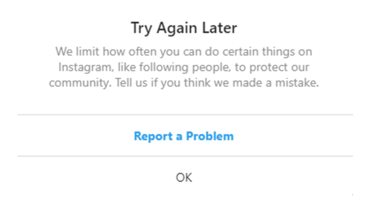 Have you ever been browsing Instagram when you came across the annoying notice, 