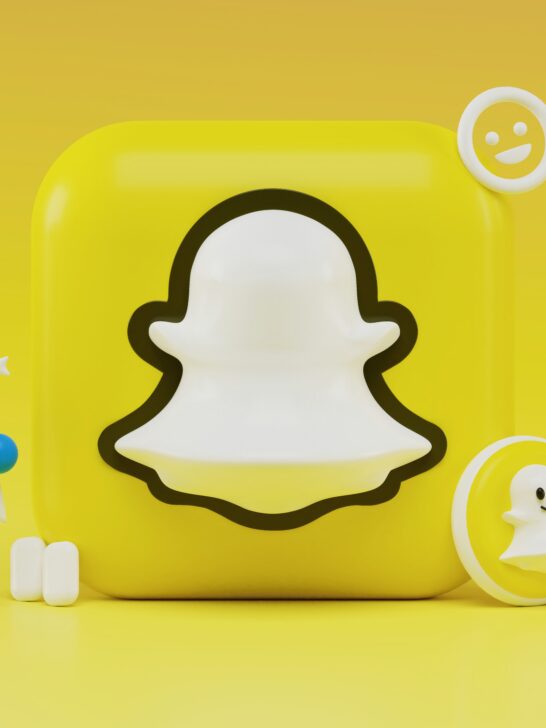 3D Snapchat logo