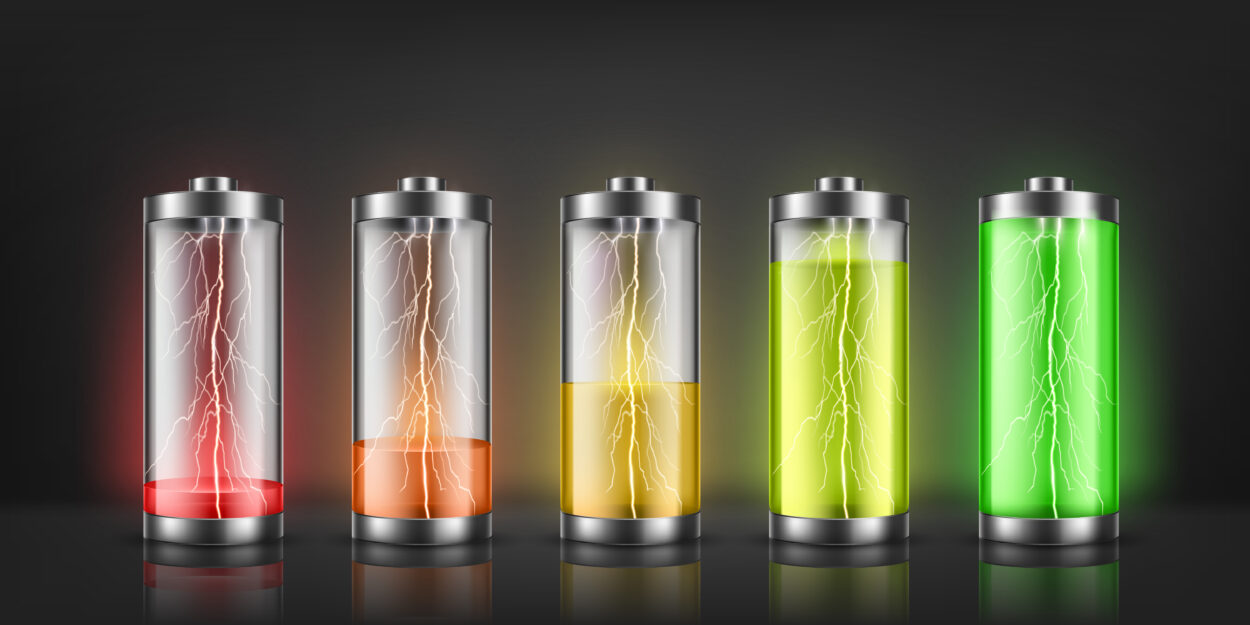 Battery charging indicators