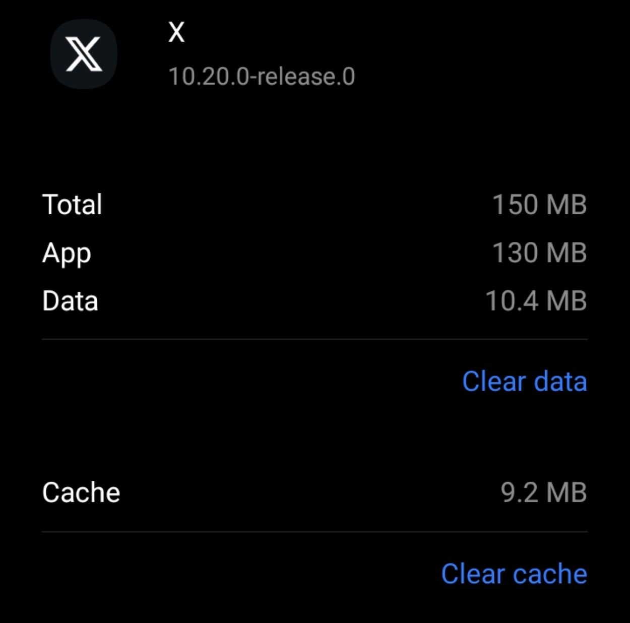 Clear Cache.
